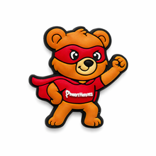 Load image into Gallery viewer, Shoe Charm - Maia Bear Superhero