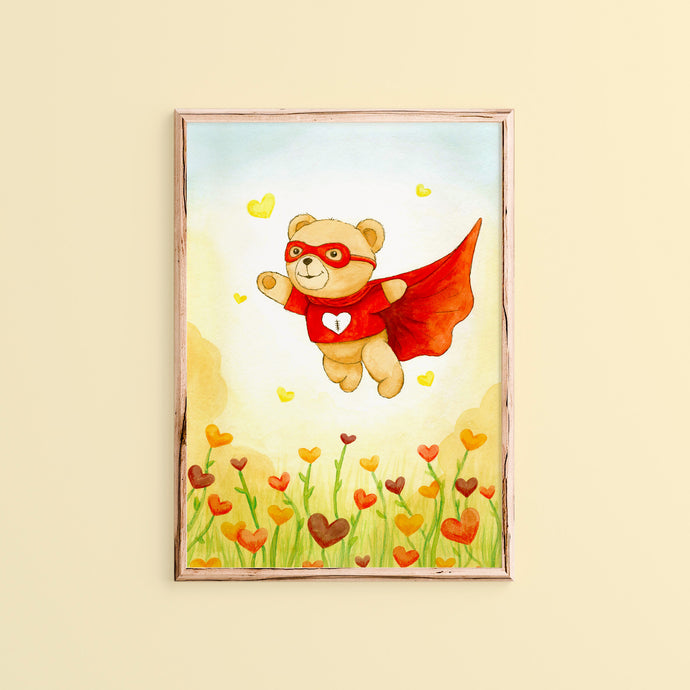 Superhero Maia Bear by Tammy